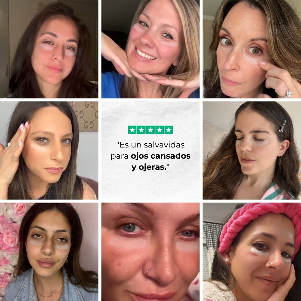 Parches de Microagujas PuraDerma - Reduce visiblemente las ojeras y la hinchazón.