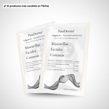 Mascarilla Coreana Nocturna de Colágeno Profundo PuraDerma™