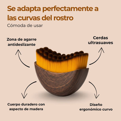 PuraDerma™ Brocha Contorno LymphGlow