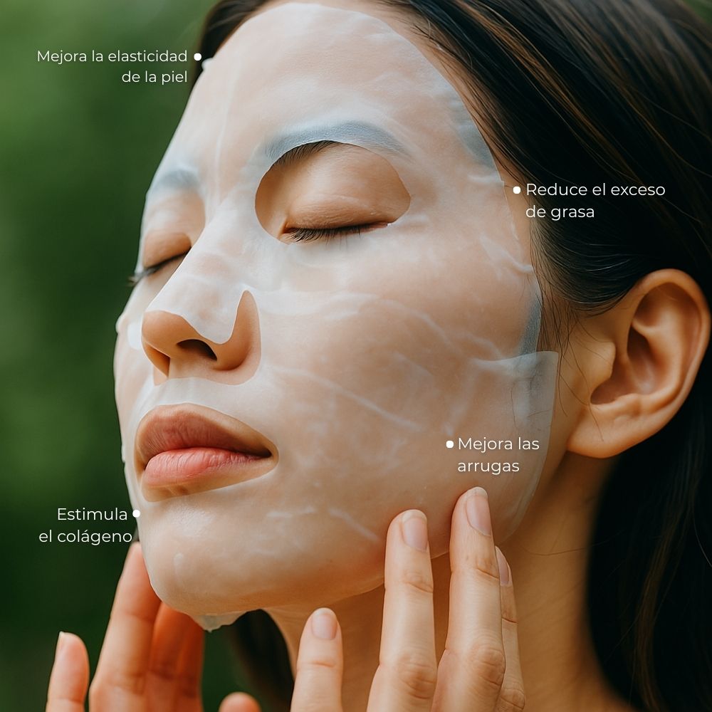 Mascarilla Coreana Nocturna de Colágeno Profundo PuraDerma™