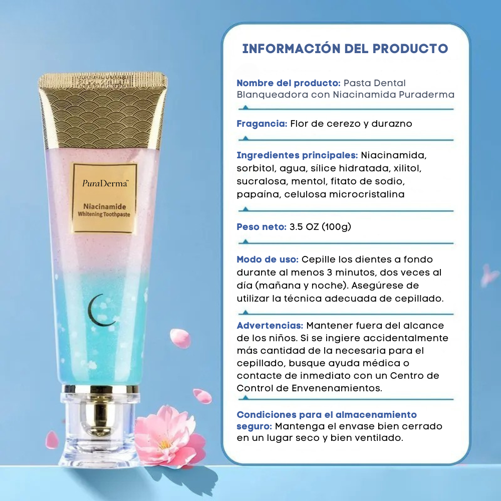 Pasta Dental Blanqueadora PuraDerma