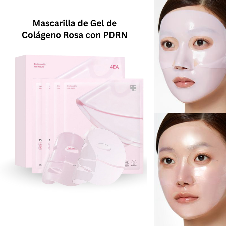 Mascarilla Rosa con PDRN de ADN de Salmón PuraDerma™