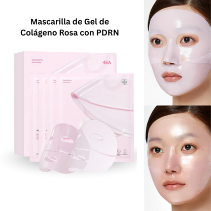 Mascarilla Rosa con PDRN de ADN de Salmón PuraDerma™