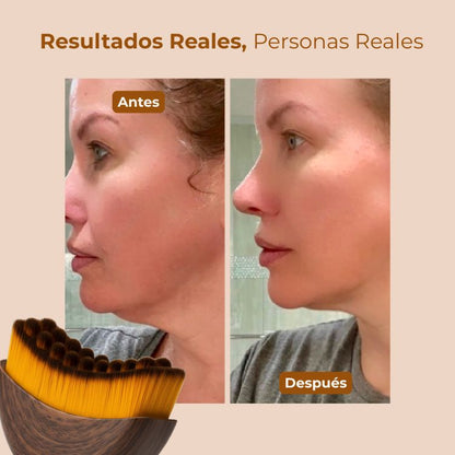 PuraDerma™ Brocha Contorno LymphGlow