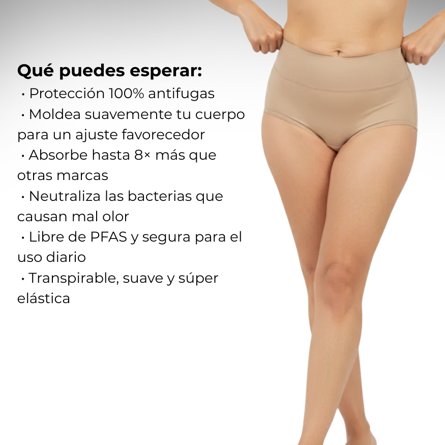 PuraDerma LeakGuard™ Bragas