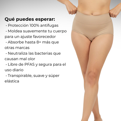 PuraDerma LeakGuard™ Bragas