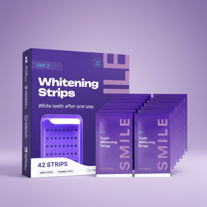 Puraderma Tiras Blanqueadoras Moradas