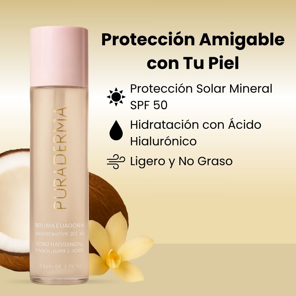 Bruma Ligera con Protección SPF 50