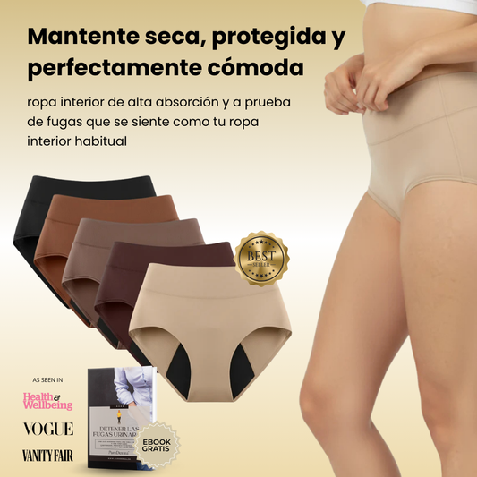 PuraDerma LeakGuard™ Bragas