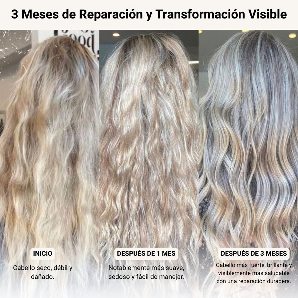 PuraDerma™ Mascarilla Reparadora con Péptidos para el Cabello