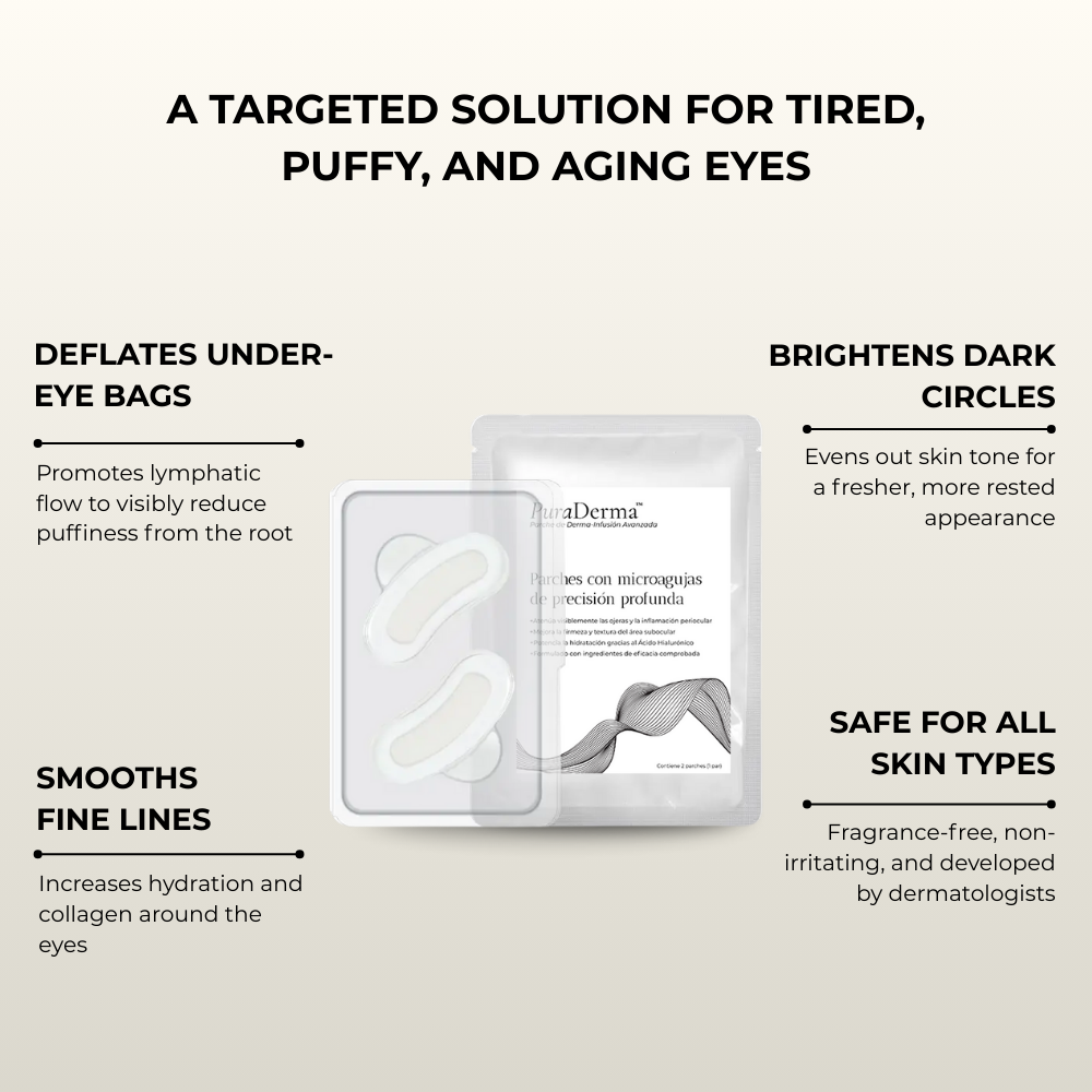 PuraDerma™ Patches - Reduces dark circles