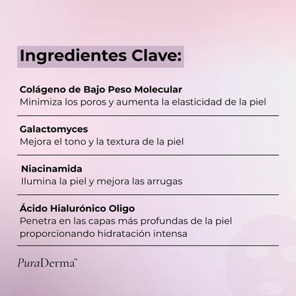 Mascarilla Coreana Nocturna de Colágeno Profundo PuraDerma™