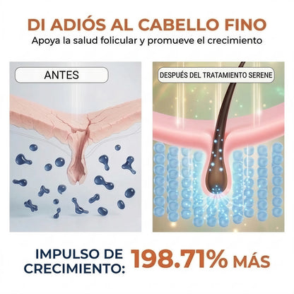 Suero para el Crecimiento del Cabello con Cepillo Incorporado